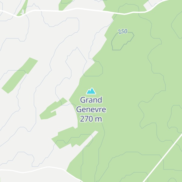 Map of Grand Genevre