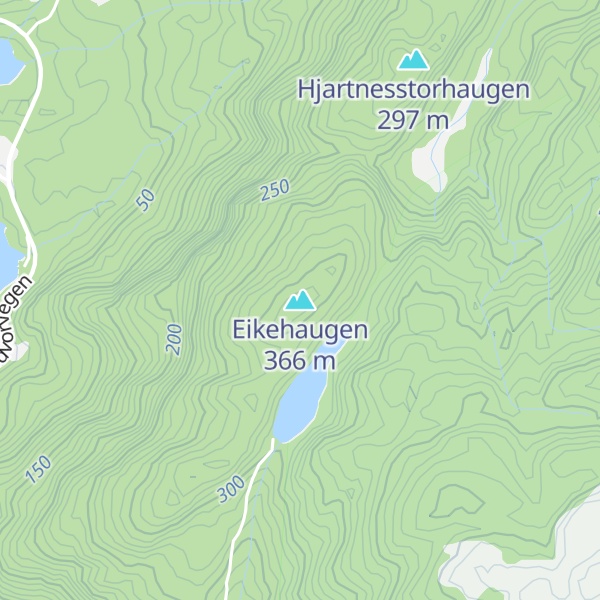 Map of Eikehaugen