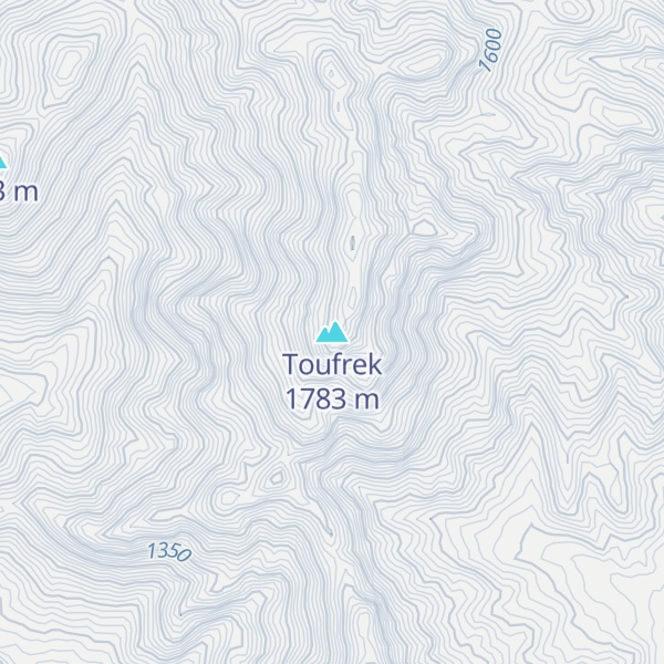 Map of Toufrek