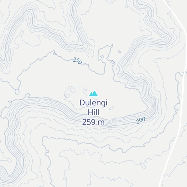 Map of Dulengi Hill