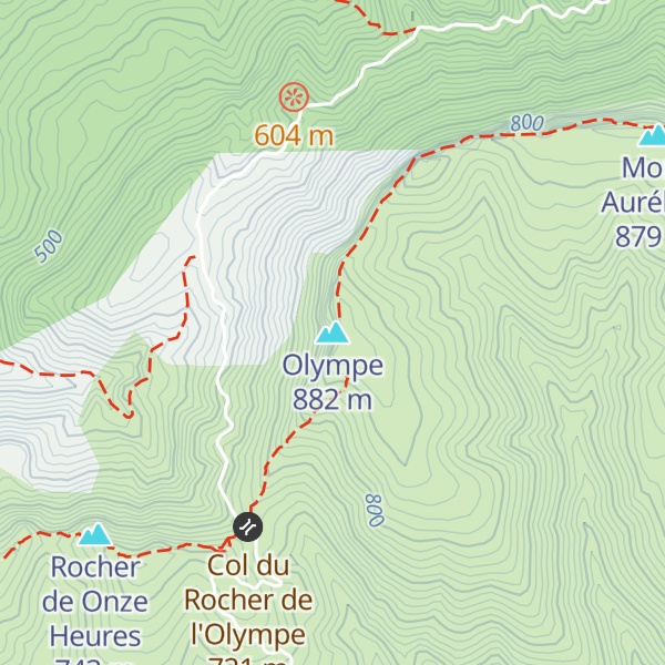 Map of Olympe