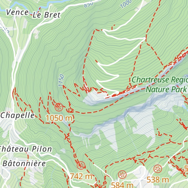 Map of Fort du Saint-Eynard