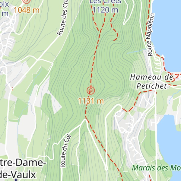 Map of Réservoir