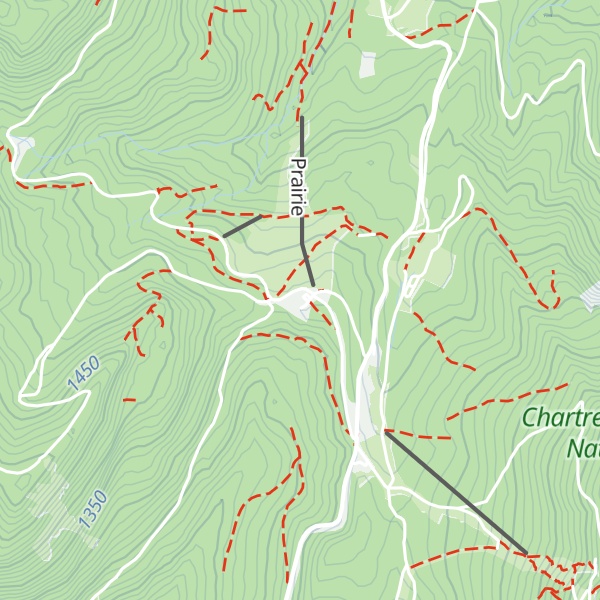 Map of Les 3 Sommets