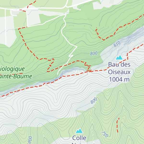 Map of Saint-Pilon
