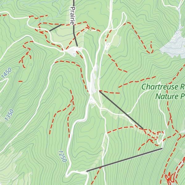 Map of Le Cartusia