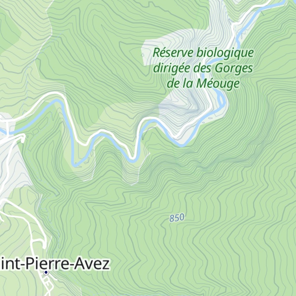 Map of Rocher du Château