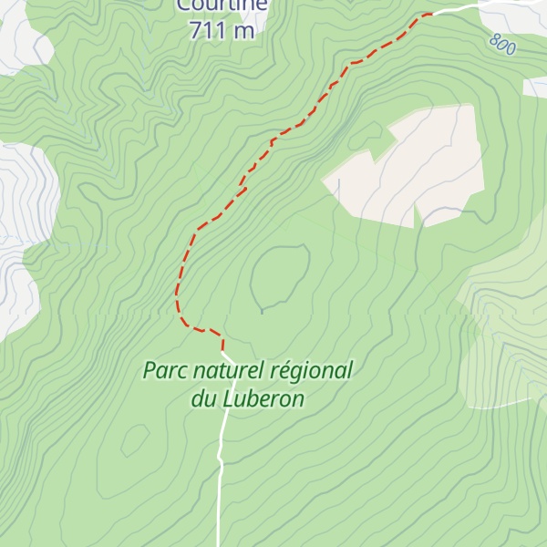 Map of Roche Ruine