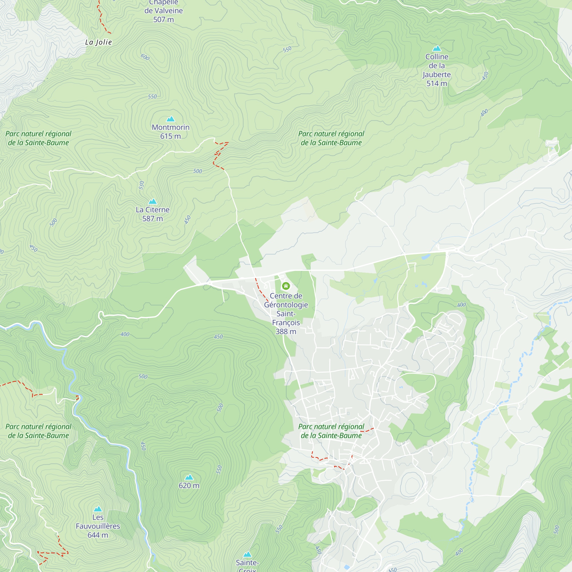 Centre de Gérontologie Saint-François map