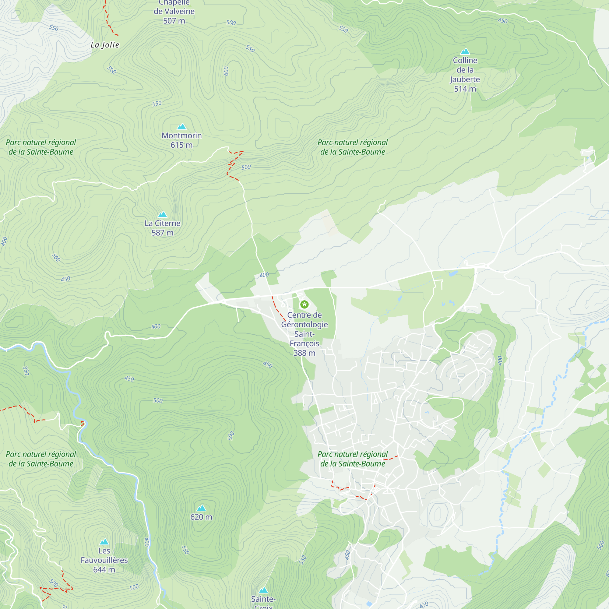 Centre de Gérontologie Saint-François map