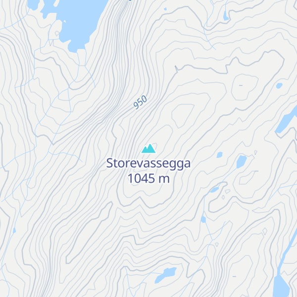 Map of Storevassegga