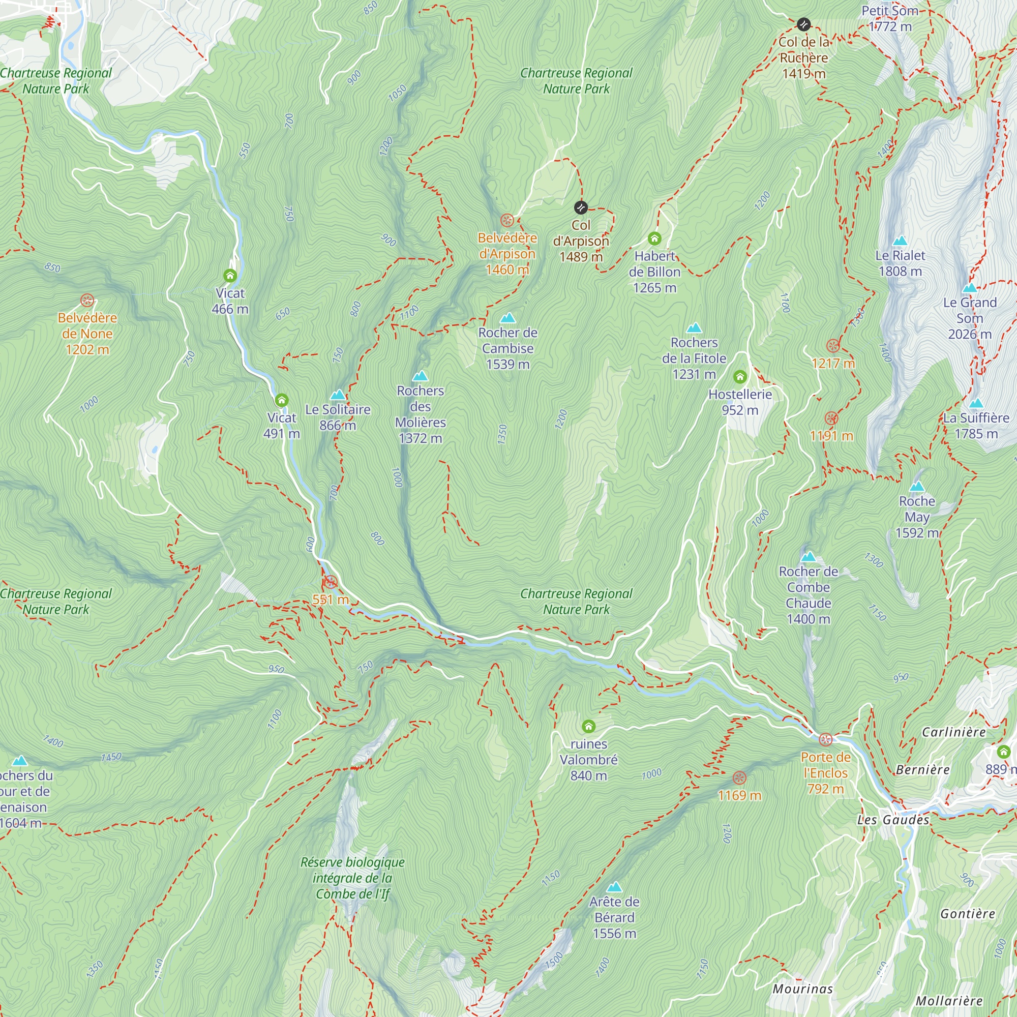 Habert des Roches map