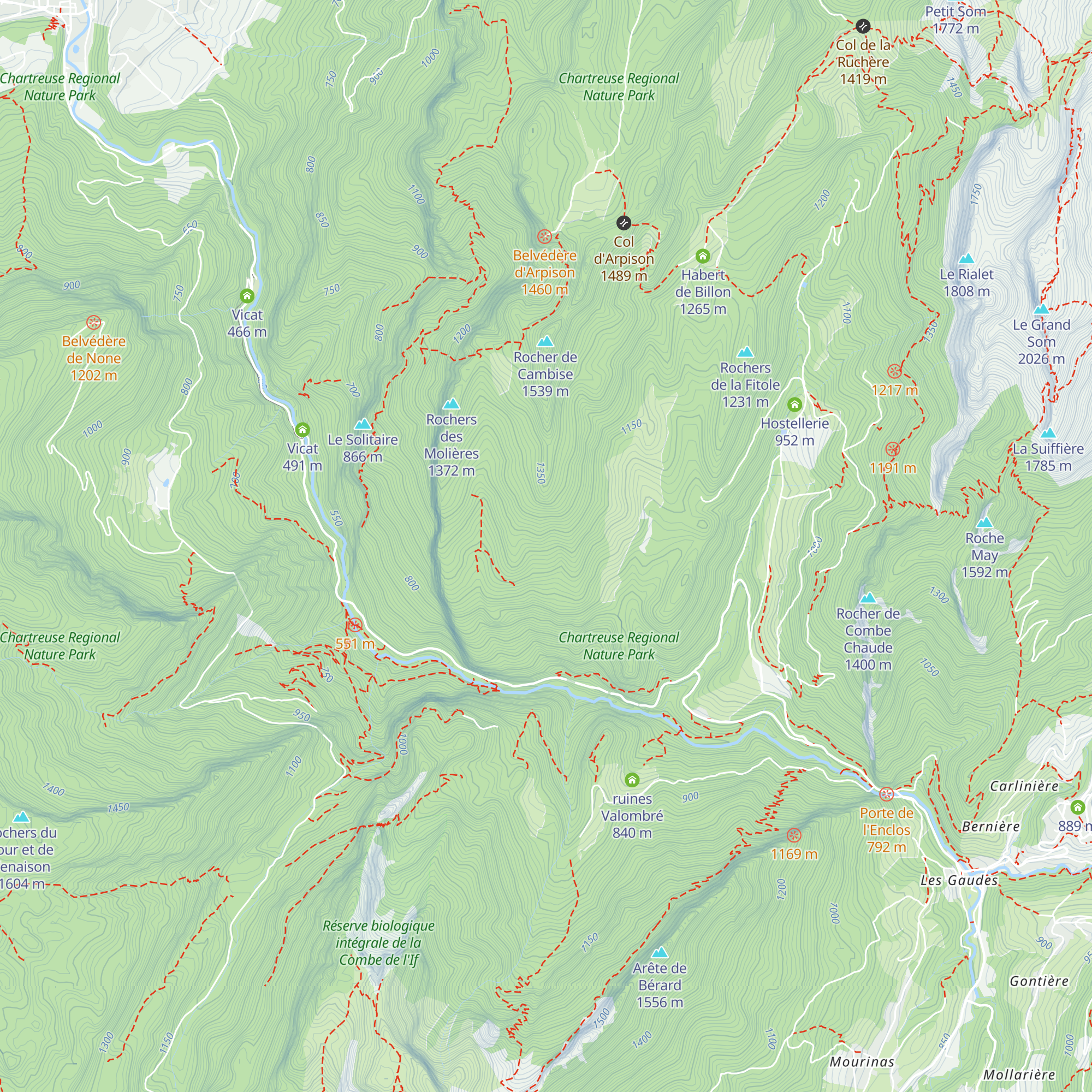 Habert des Roches map