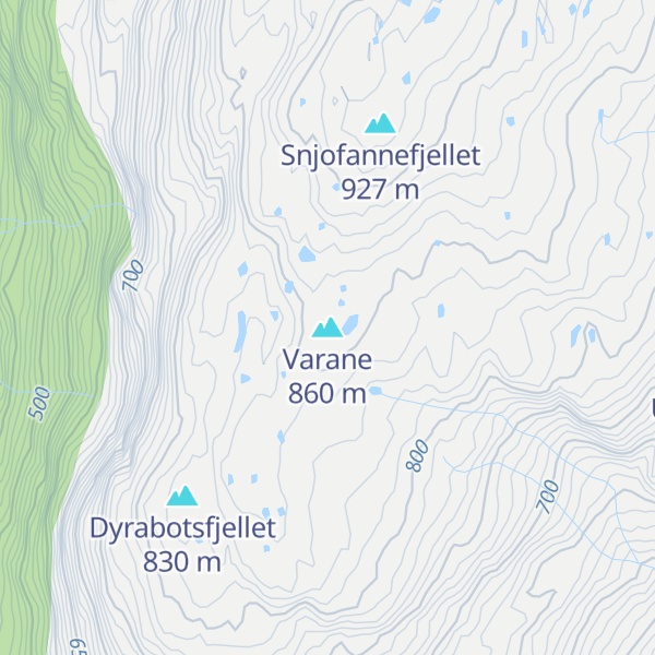 Map of Varane