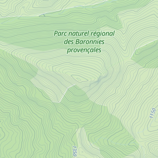 Map of Crête de l'Âne