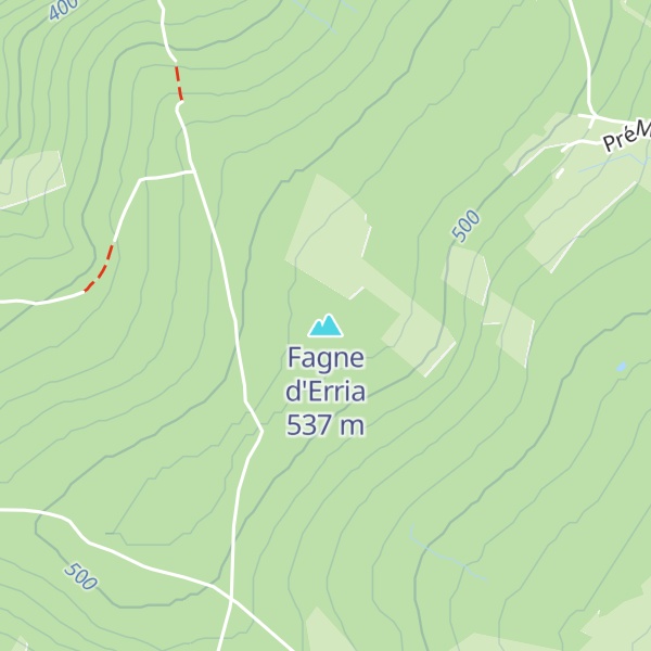 Map of Fagne d'Erria
