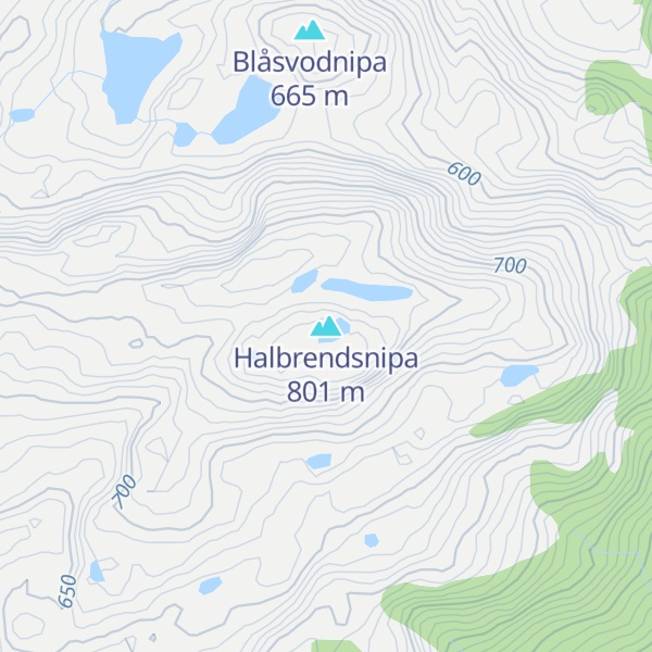 Map of Halbrendsnipa