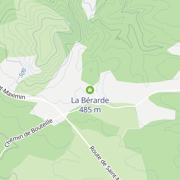Map of La Bérarde