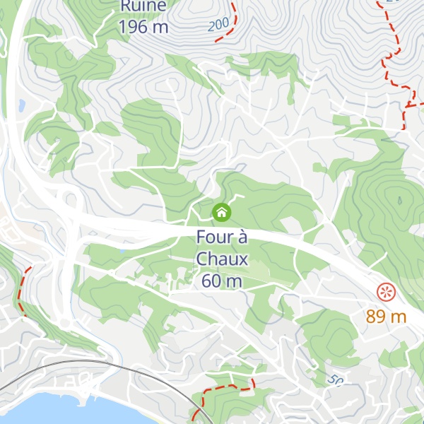 Map of Four à CADE