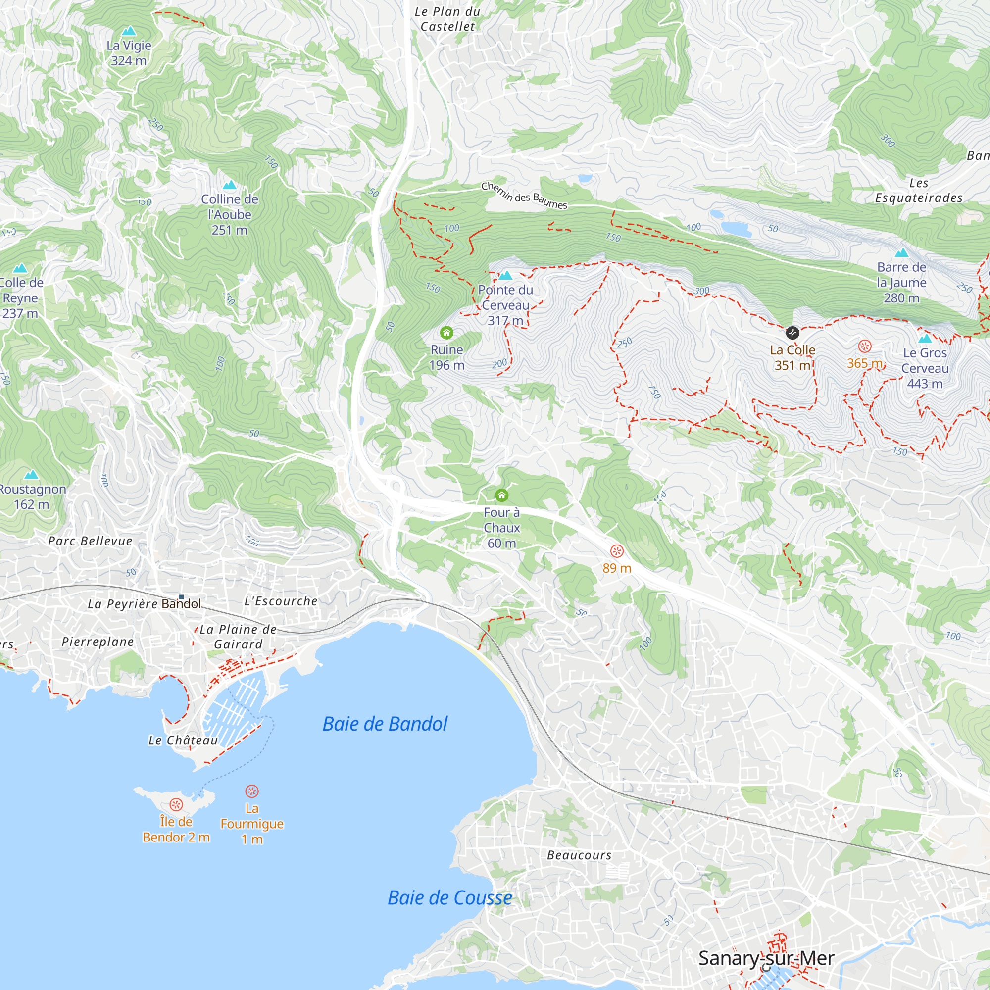 Four à CADE map