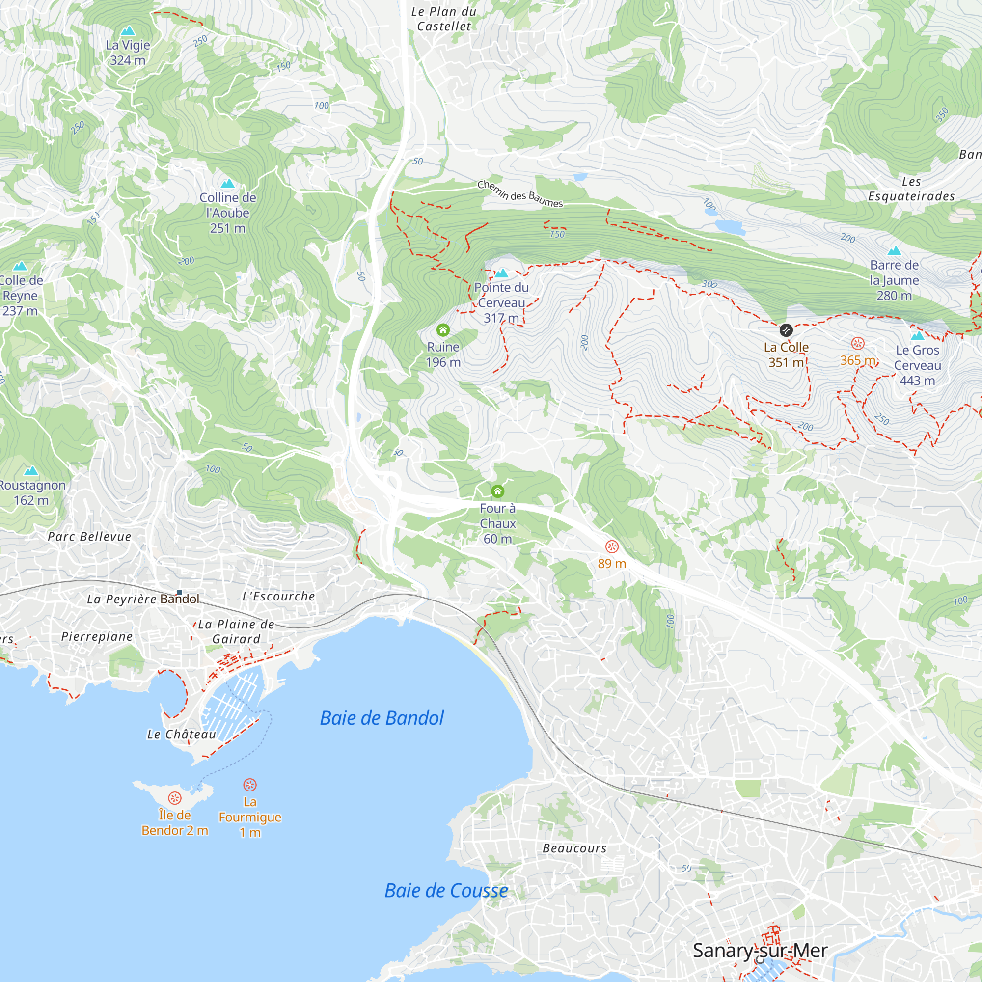 Four à CADE map