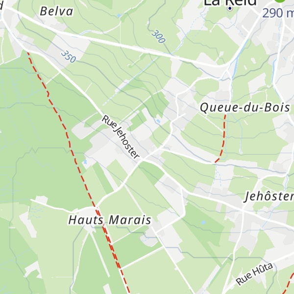 Map of Gîte - de la Ferme de la Chapelle