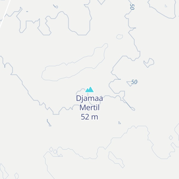 Map of Djamaa Mertil