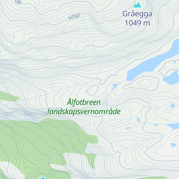 Map of Fosseskreda