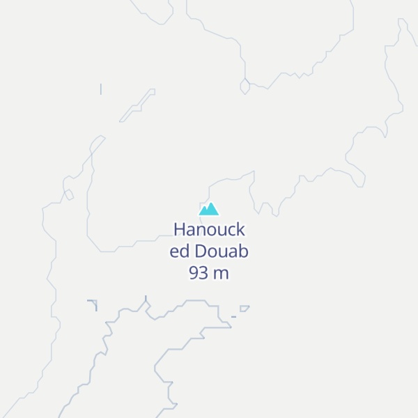 Map of Hanouck ed Douab