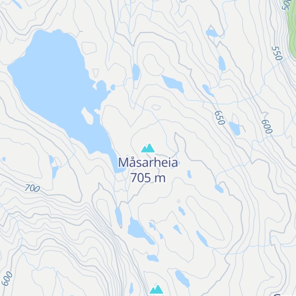Map of Måsarheia