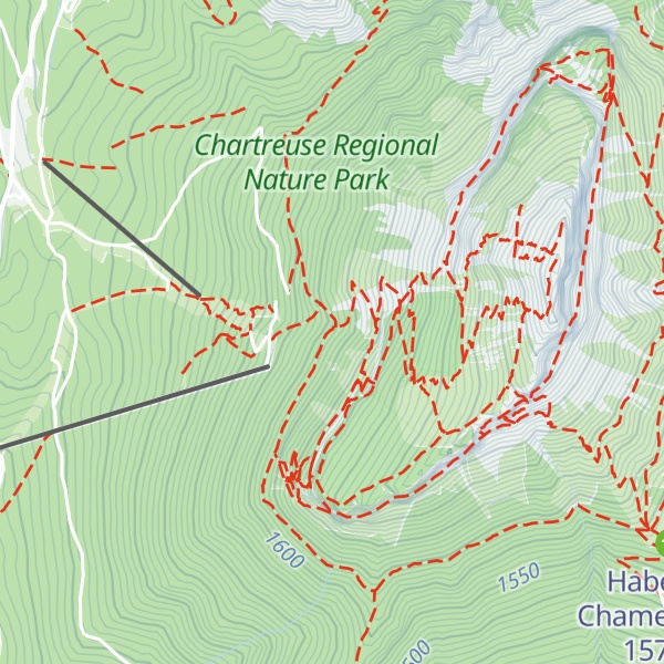 Map of Cabane de Bachasson