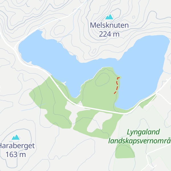 Map of Dagsturhytta  Melsbu