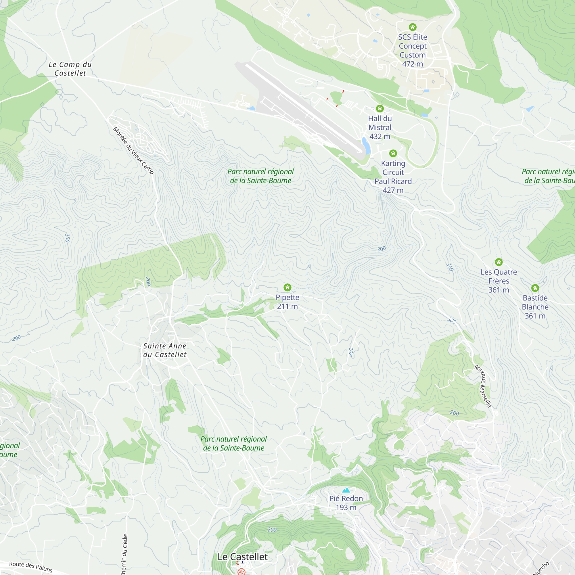 Pipette map