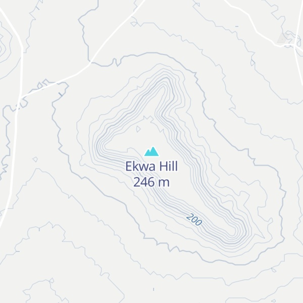 Map of Ekwa Hill