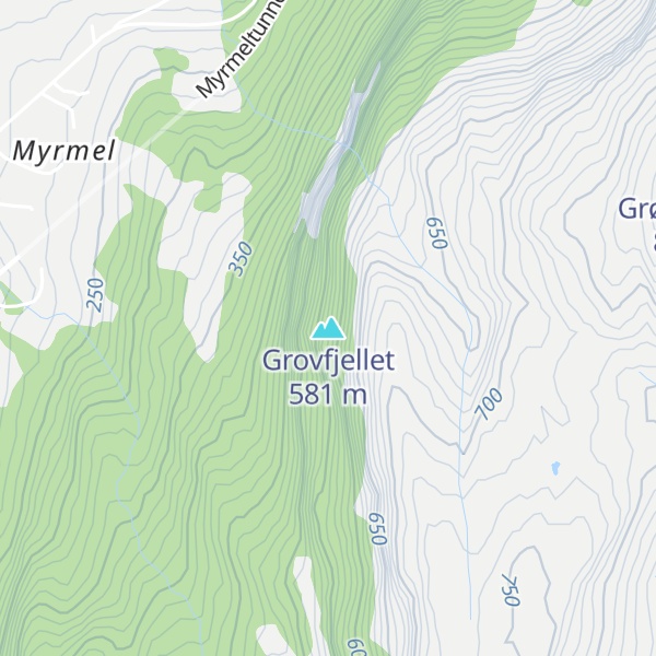 Map of Grovfjellet