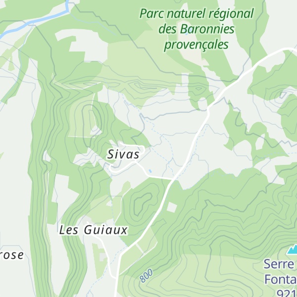 Map of Gite Le Poème