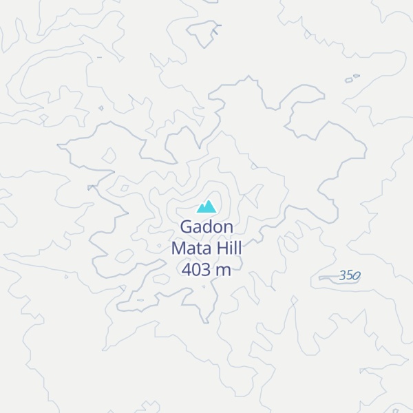 Map of Gadon Mata Hill