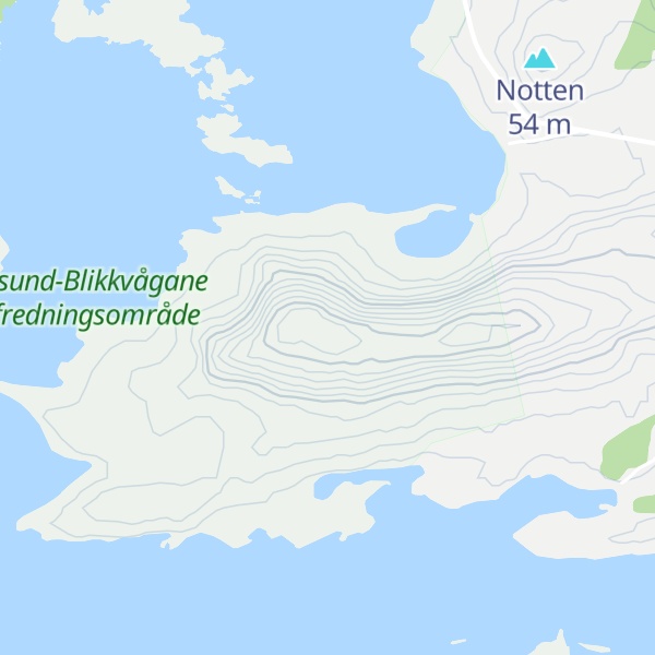 Map of Røyrafjellet