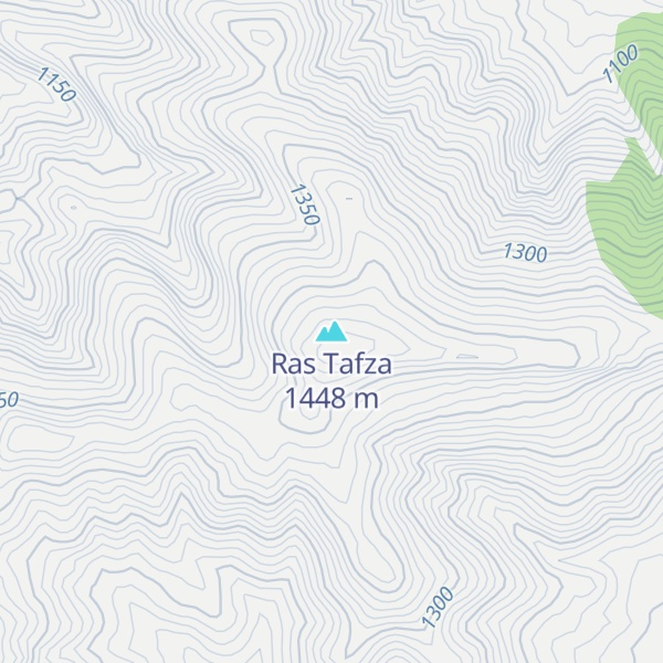 Map of Ras Tafza