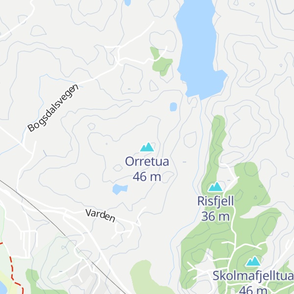 Map of Orretua