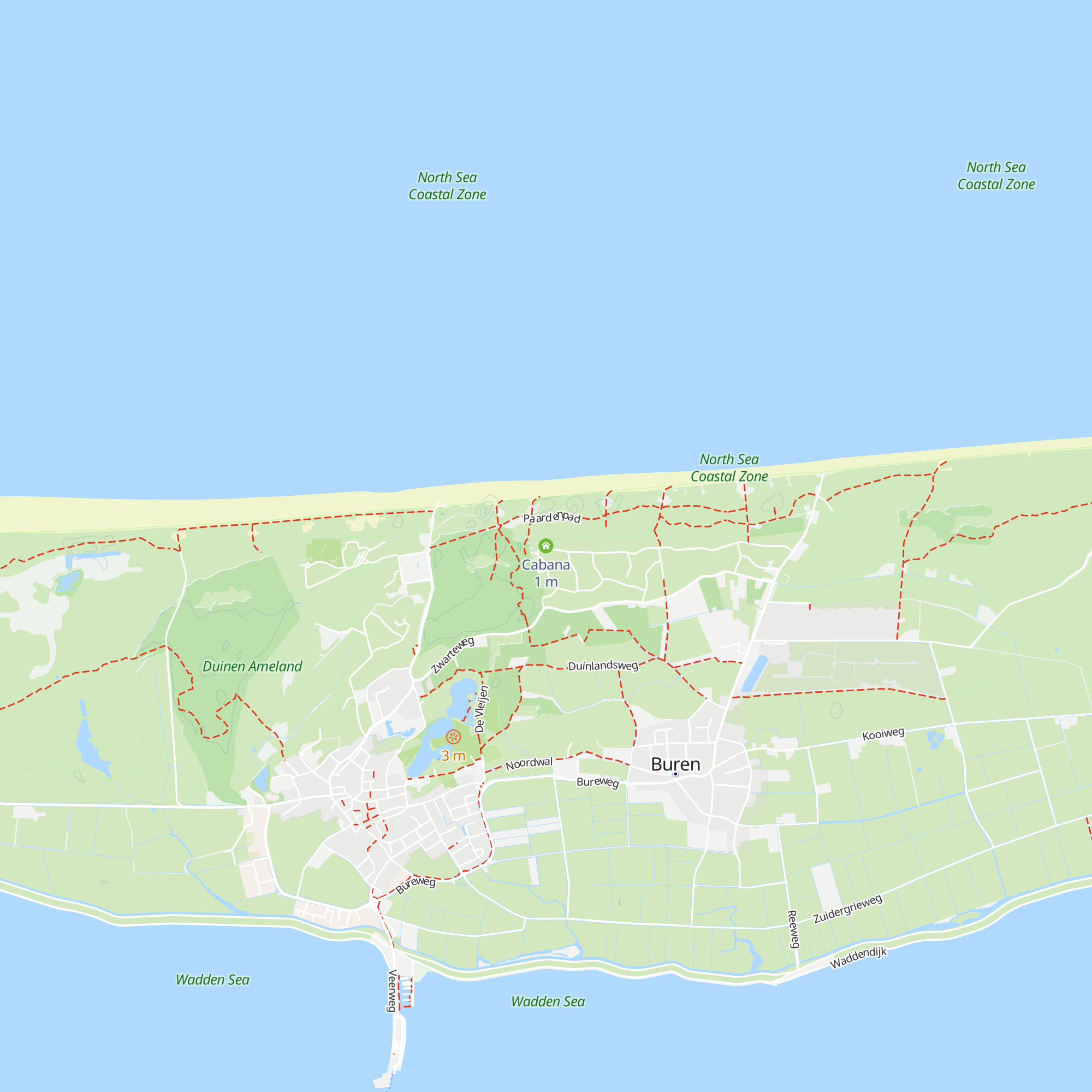 Cabana map