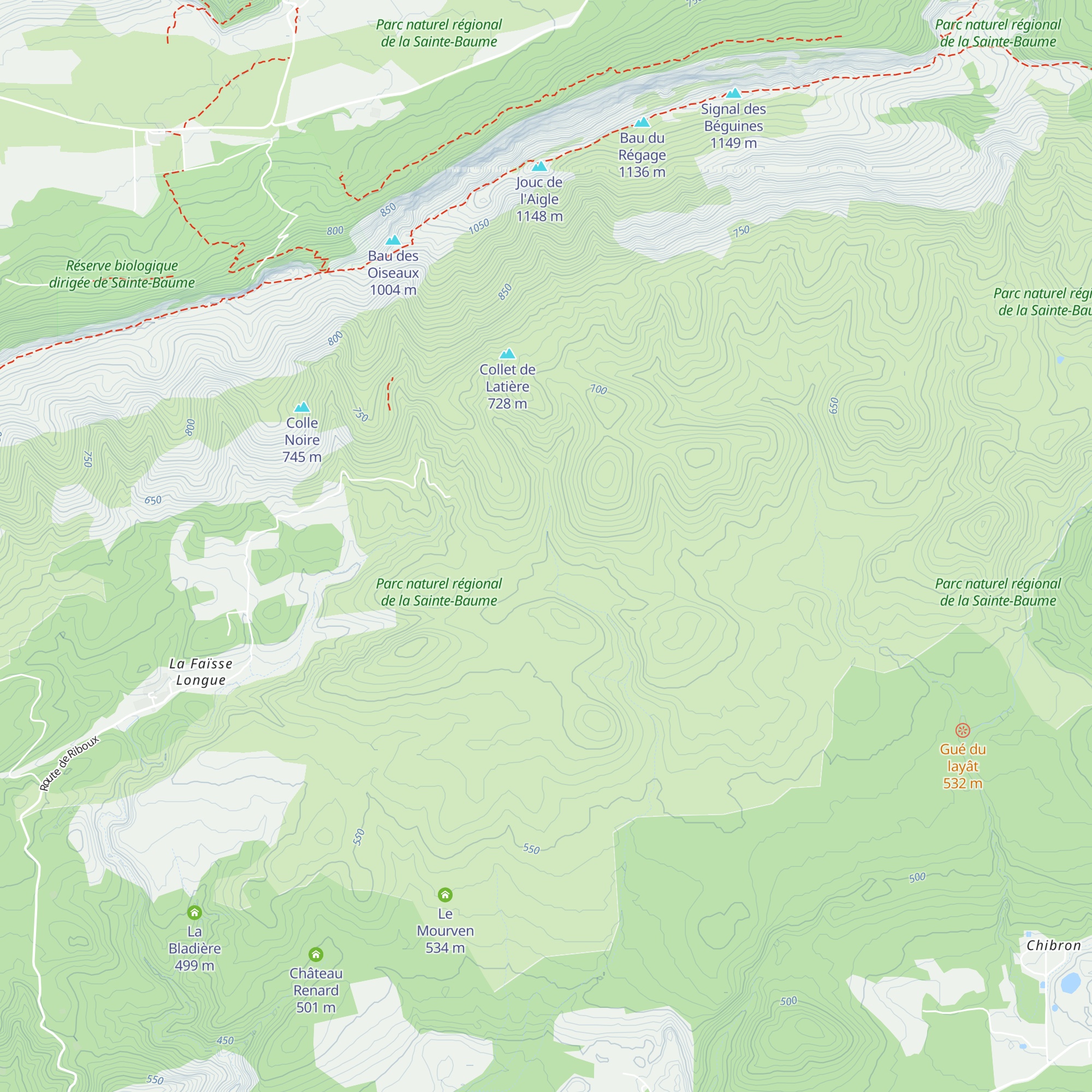Le Grand Perru map