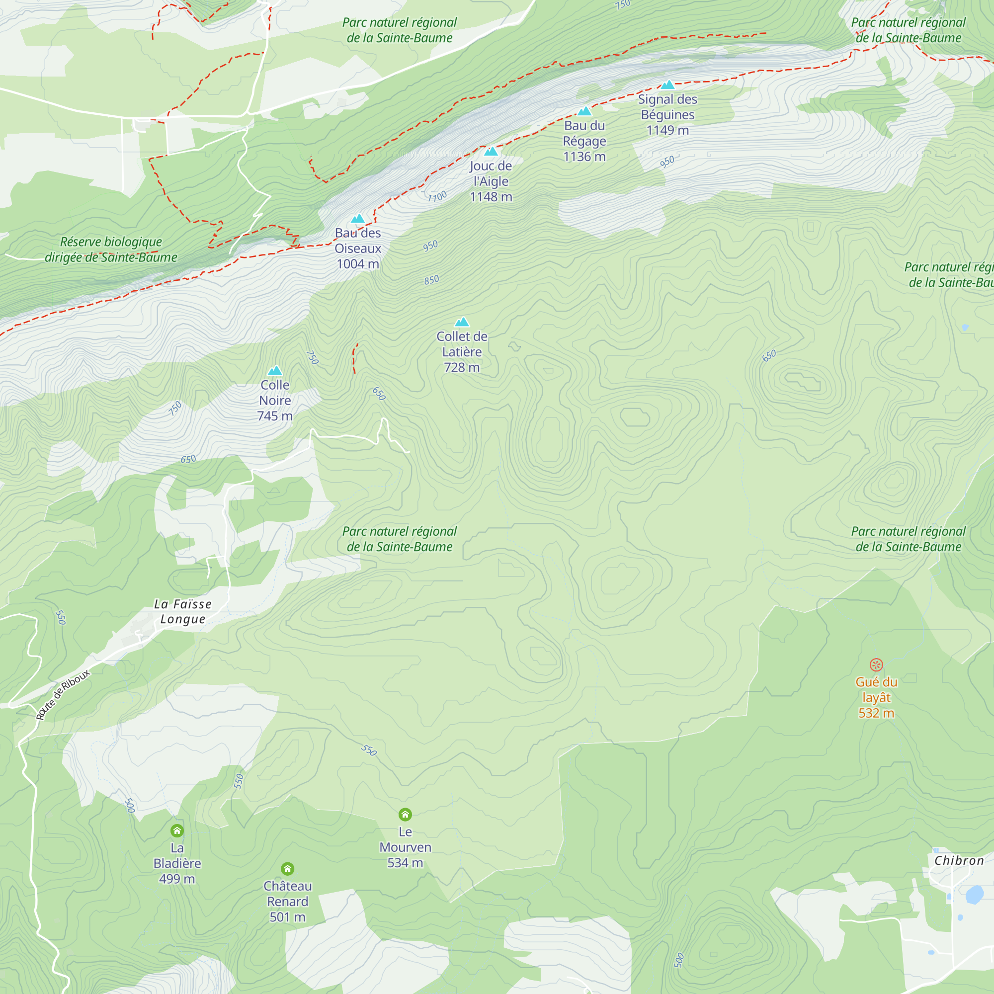 Le Grand Perru map