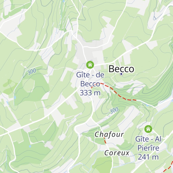 Map of Gîte - La Marguerite