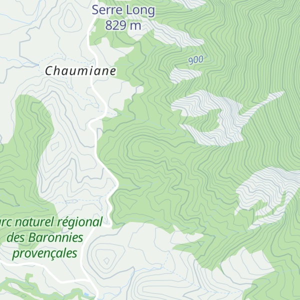Map of Serre Fournier