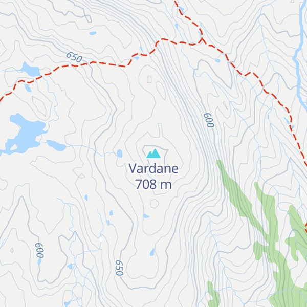 Map of Vardane