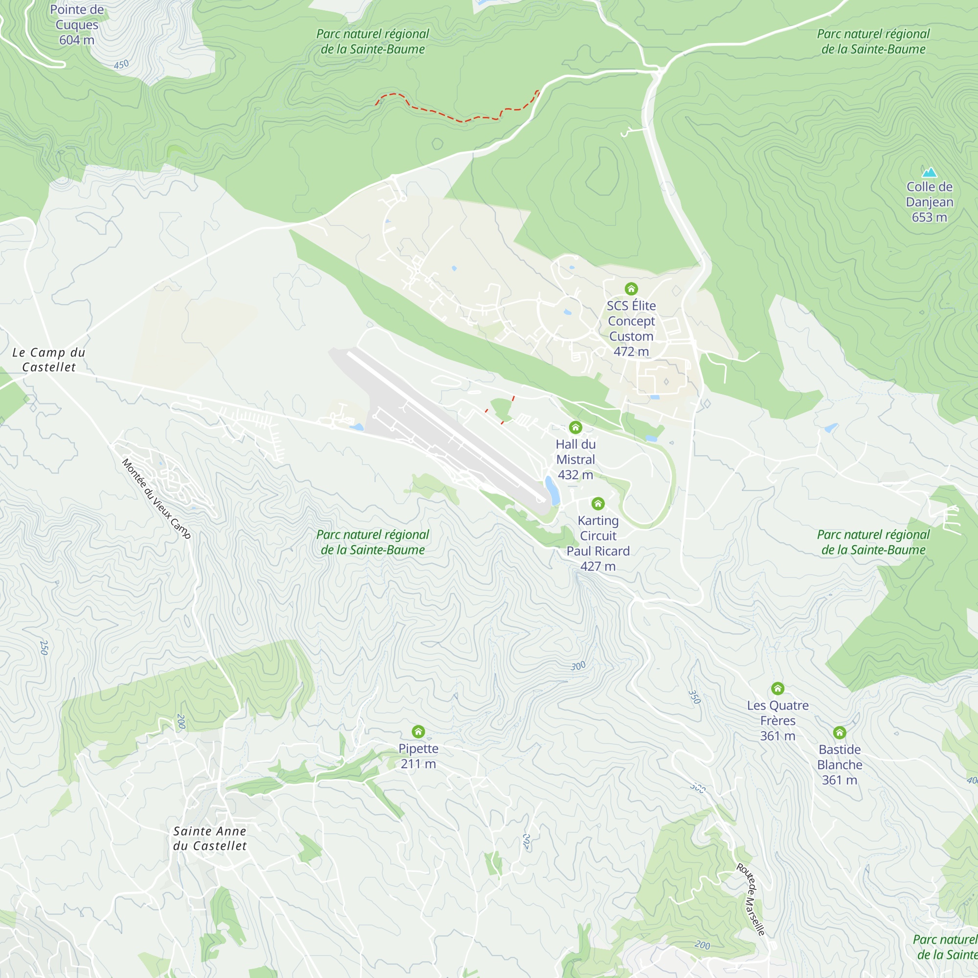 Porte principal map