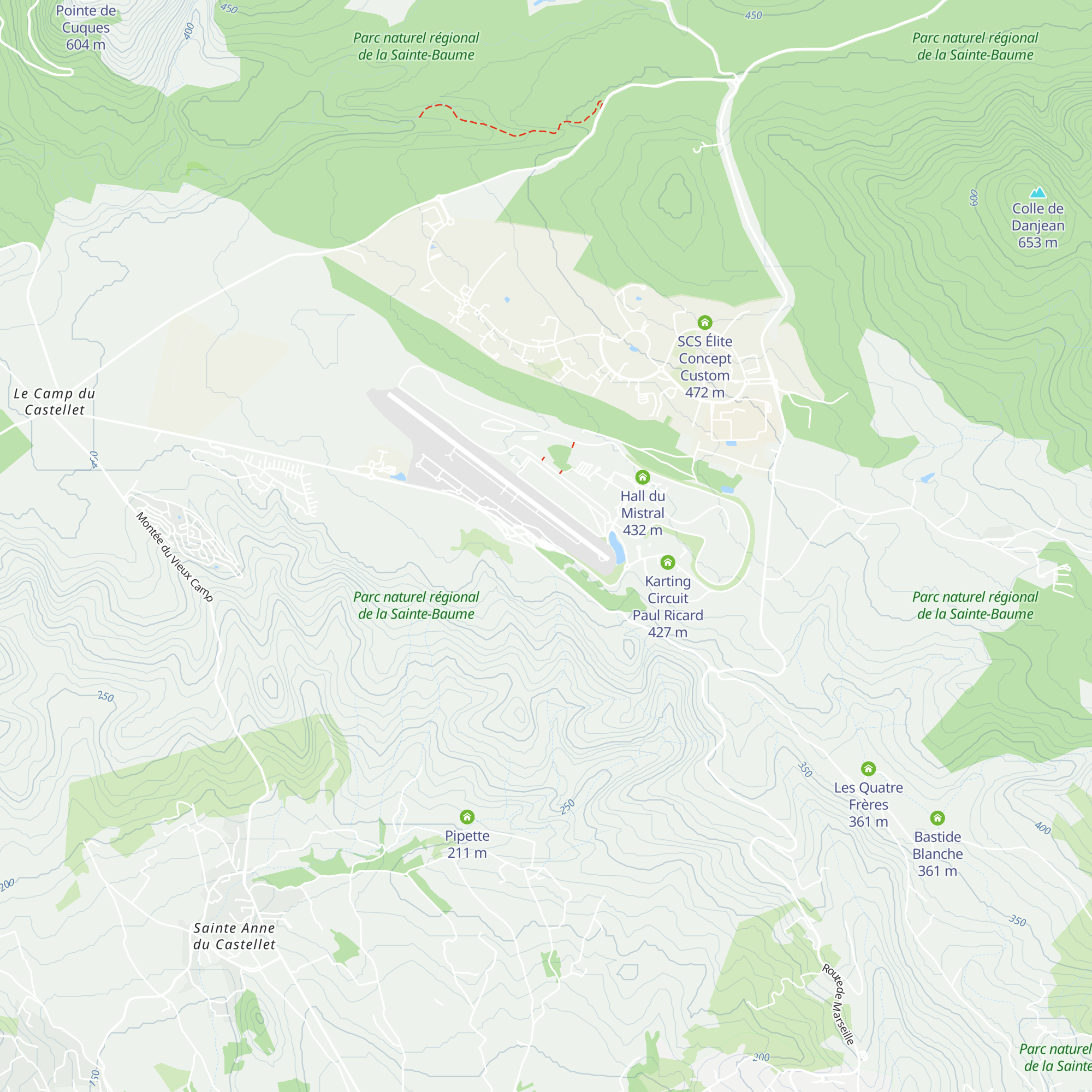 Porte principal map