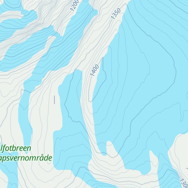 Map of Gråfjellet