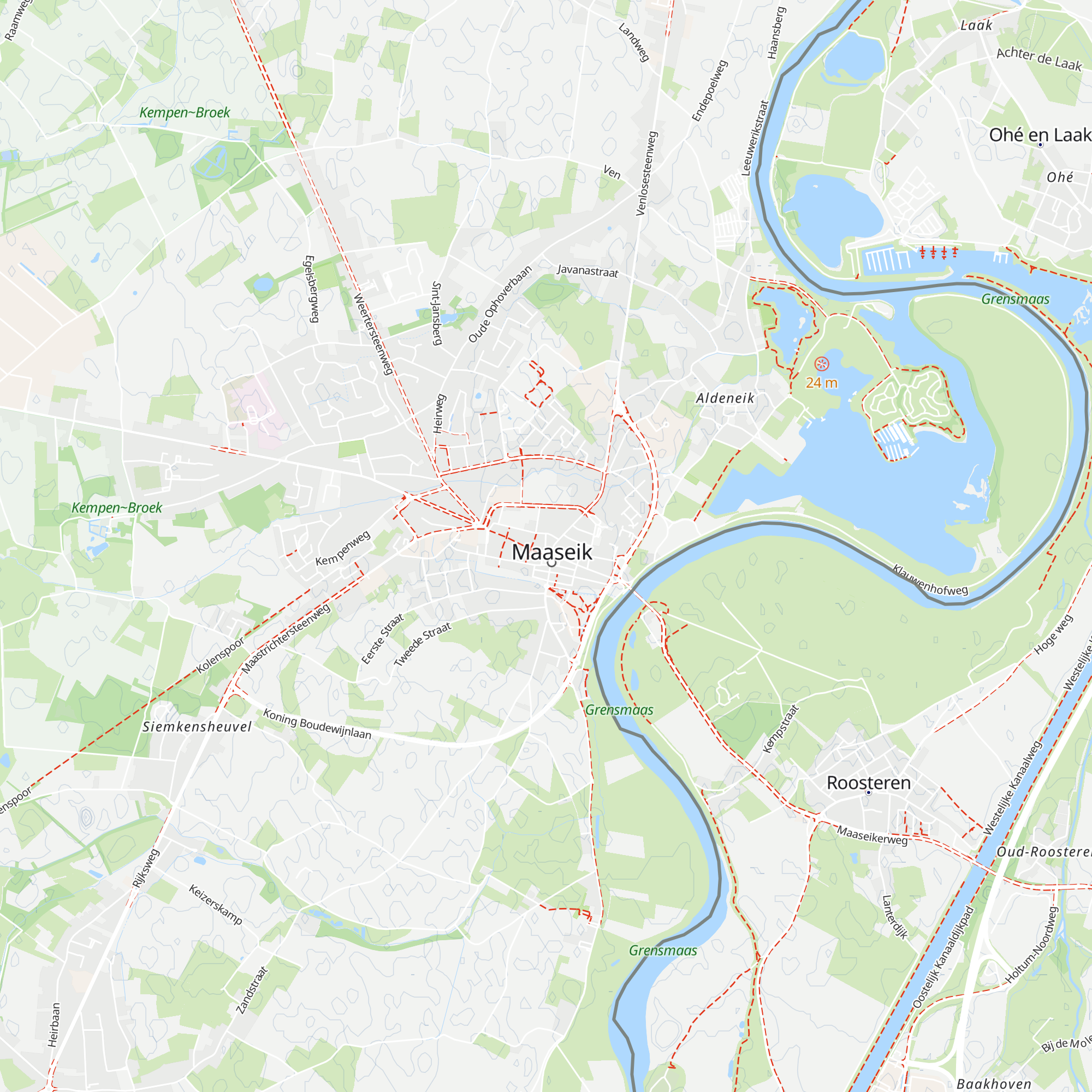 Info Toerisme / Musea map